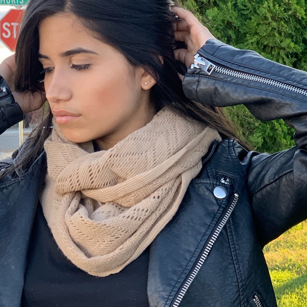 Tan scarf